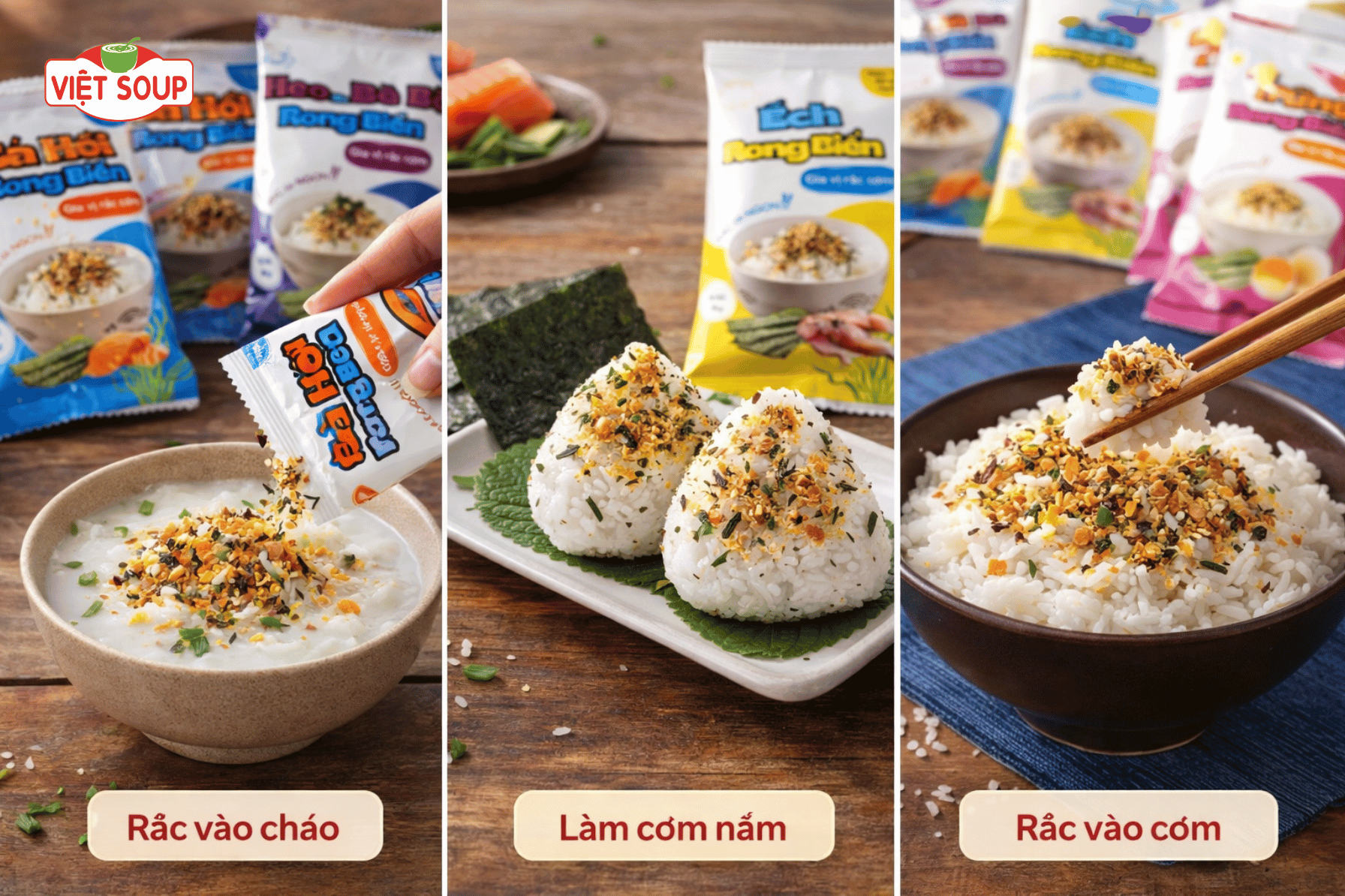 CƠN ĐỊA CHẤN NGÀNH ĂN DẶM: VIỆT SOUP - VIỆT BABY TRÌNH LÀNG BỘ TỨ GIA VỊ RẮC CƠM VÀO NGÀY 1/2 TỚI!