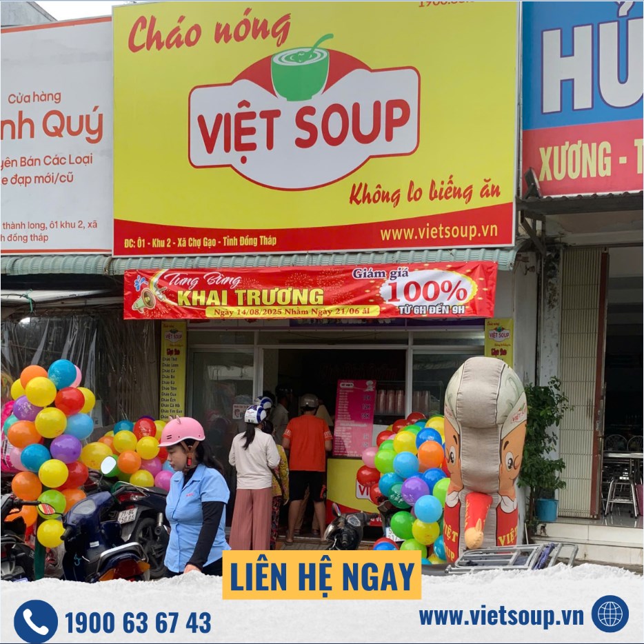  Bí quyết mở quán cháo dinh dưỡng đơn giản - không cần kinh nghiệm 