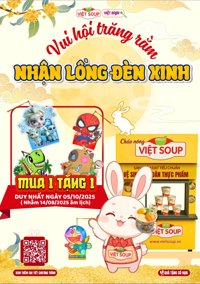 Cháo dinh dưỡng Việt Soup