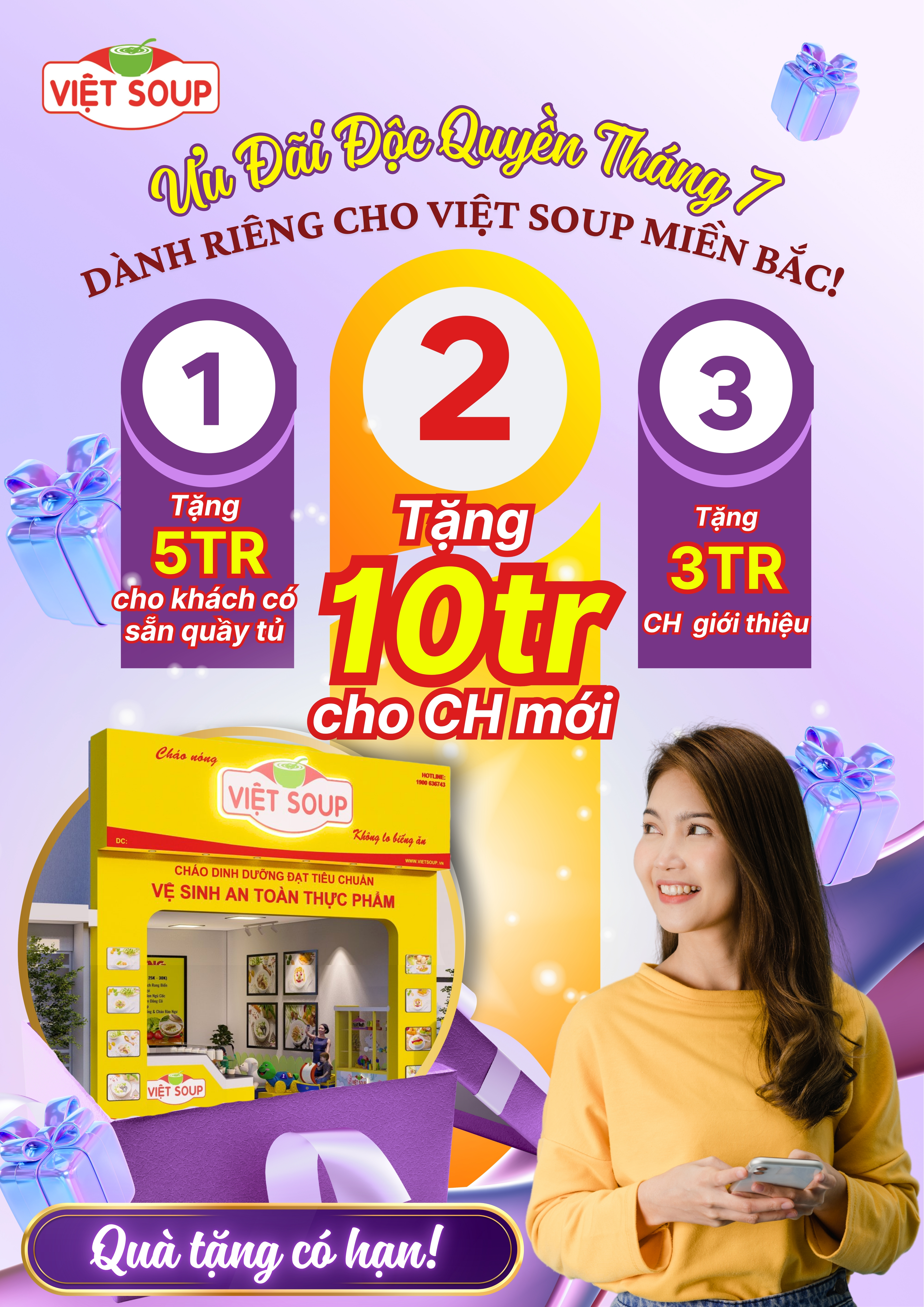 Cháo dinh dưỡng Việt Soup